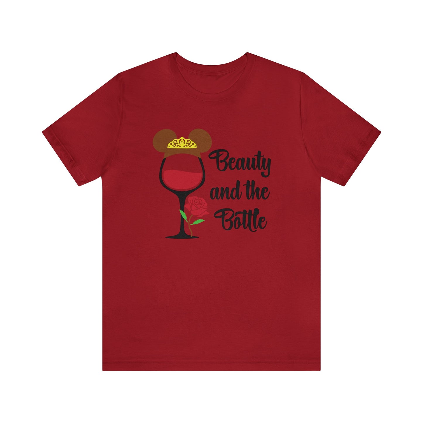 Beauty And The Bottle Unisex Graphic Tee