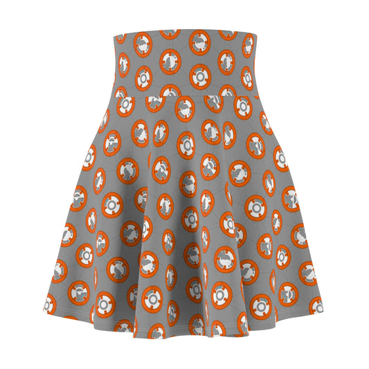 Star Wars How I Roll Women's Skater Skirt