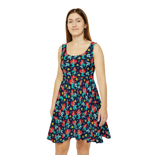 I Want To Be Where The People Are Women's Skater Dress