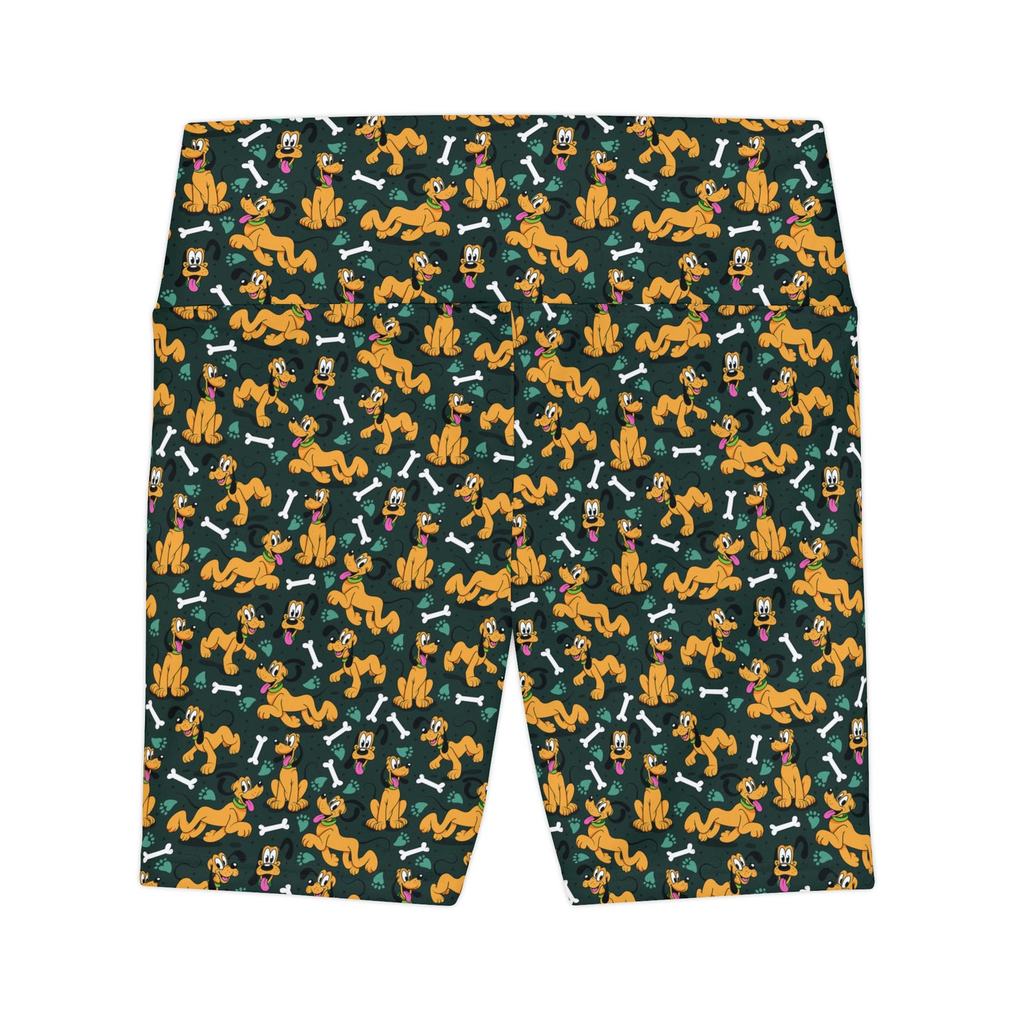 Disney Pluto Life Is Better With A Dog Women's Athletic Workout Shorts