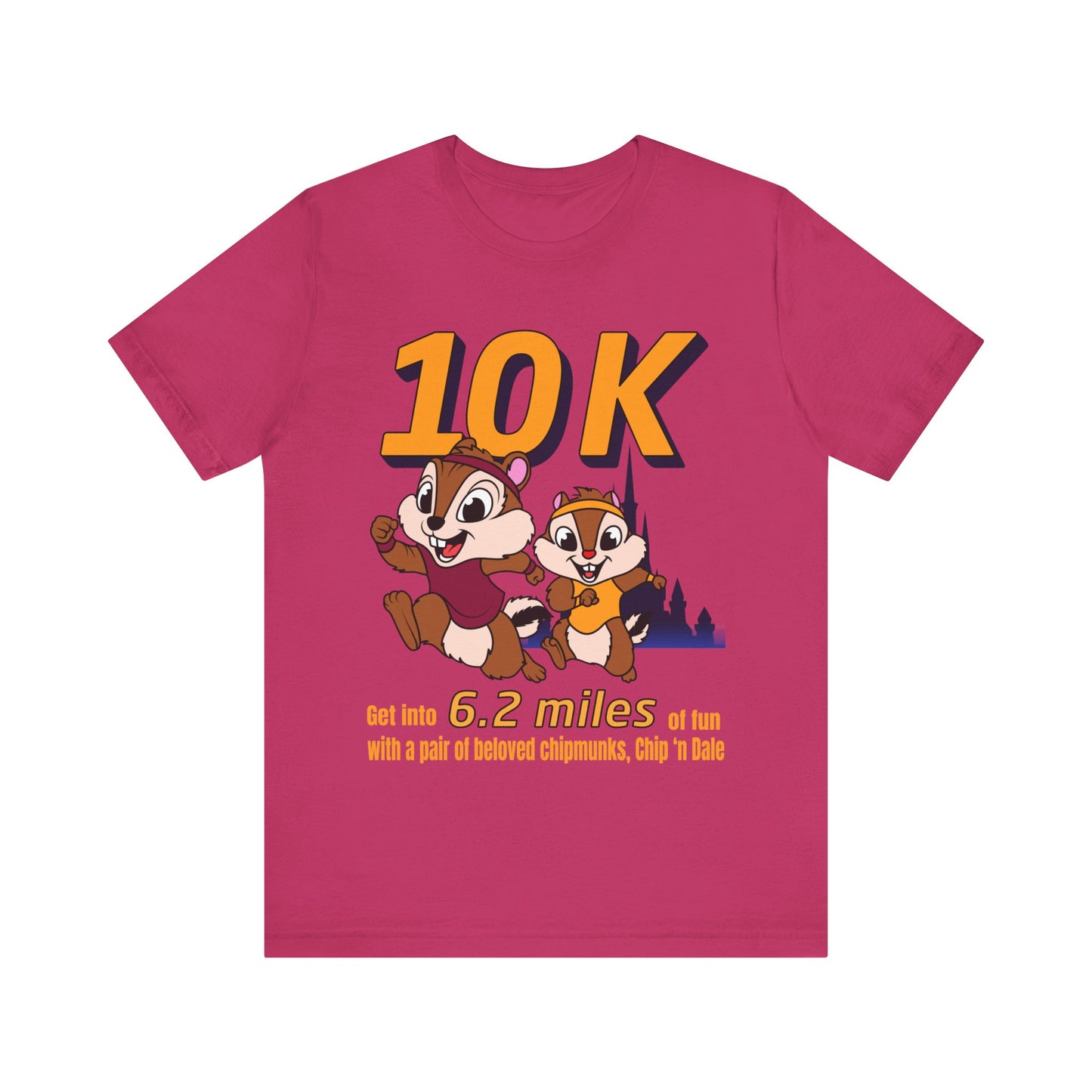 Chip And Dale 10K Unisex Graphic Tee