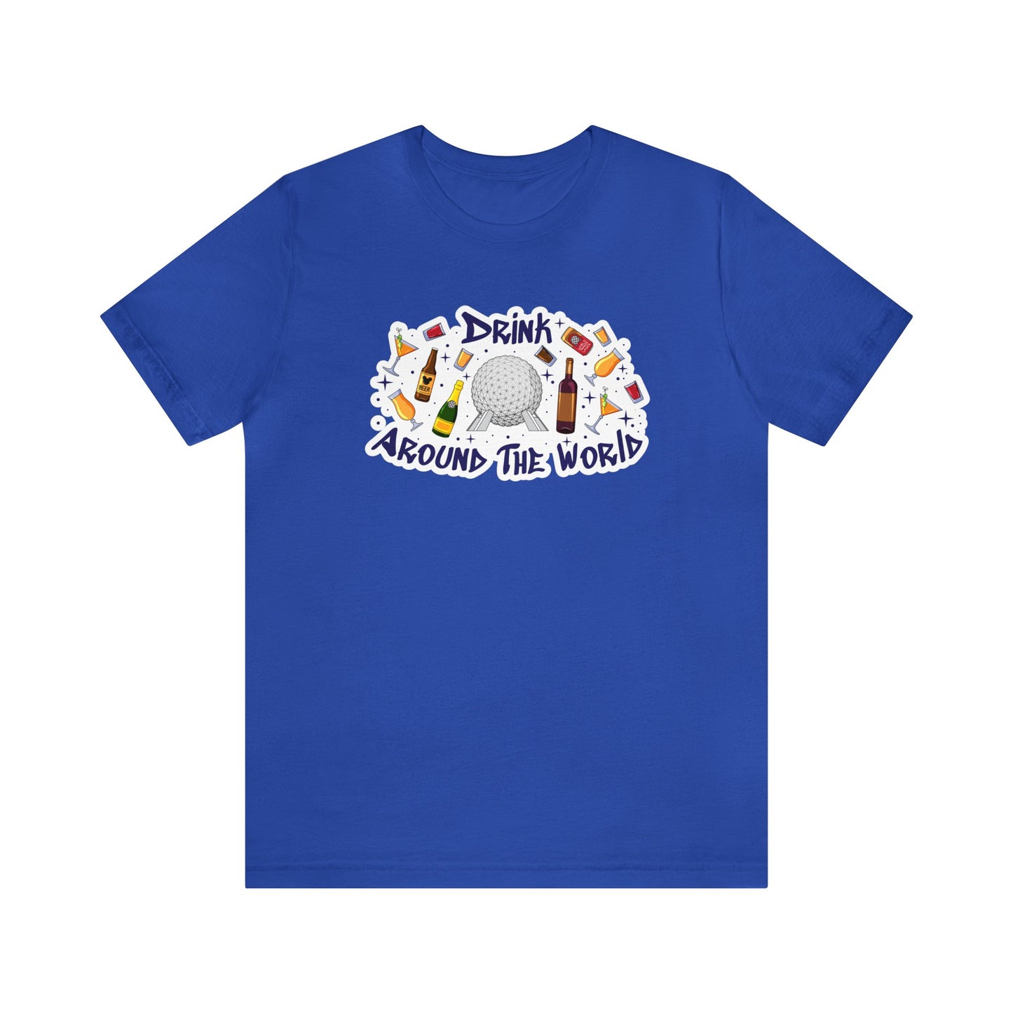 Drink Around The World Unisex Graphic Tee