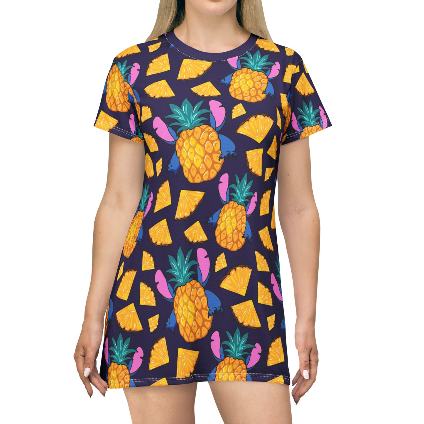 Pineapple 626 T-Shirt Dress