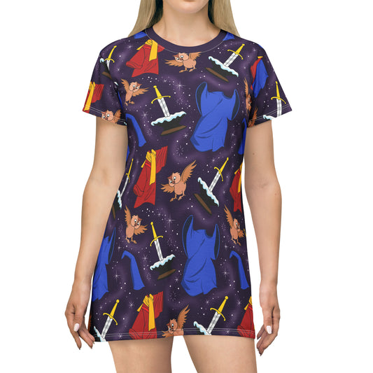 King Of England T-Shirt Dress