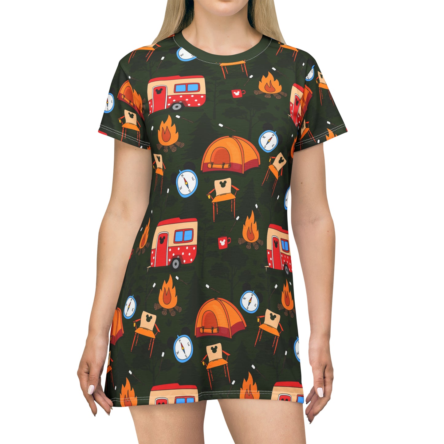 Campground T-Shirt Dress