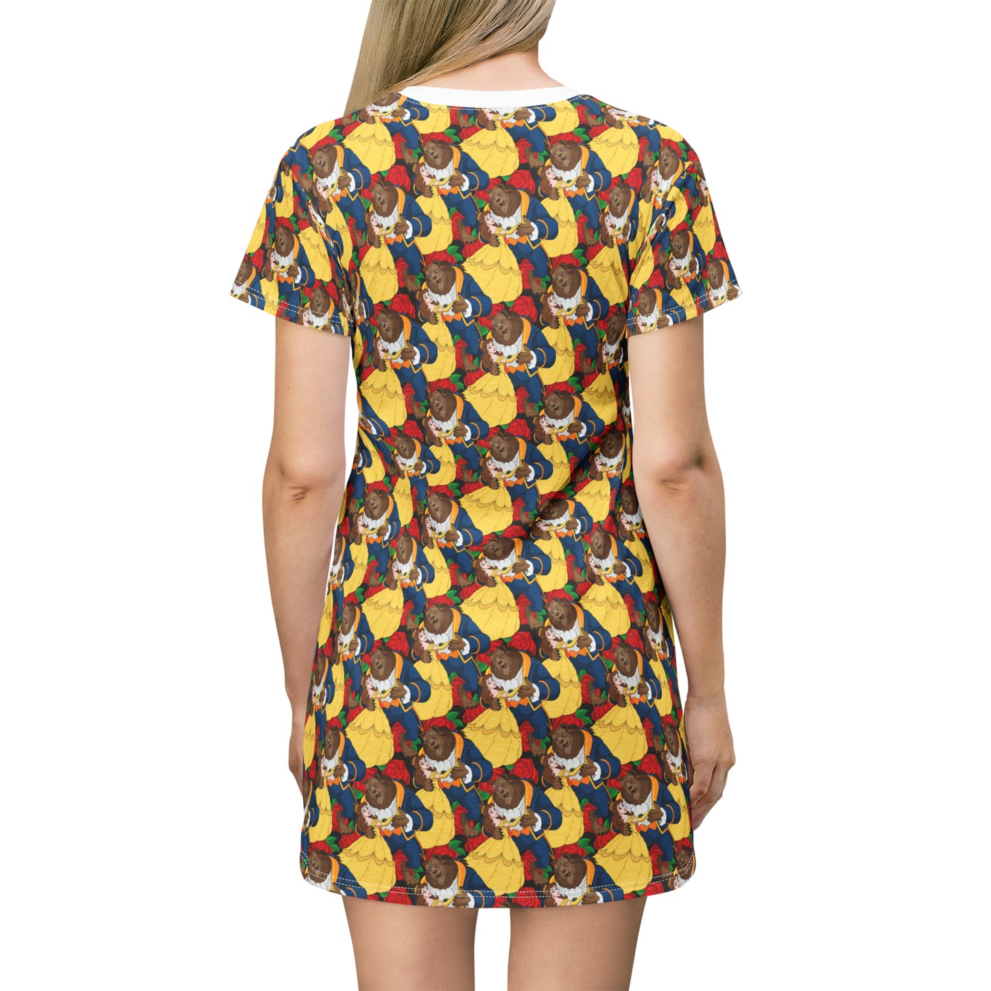 Beauty And The Beast Dancing Beauty T-Shirt Dress