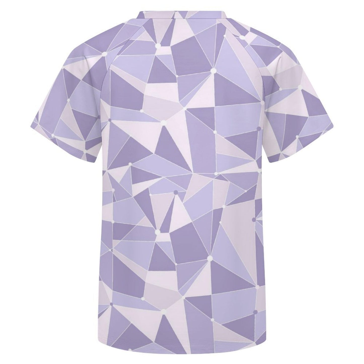 Purple Wall Women's All Over Print Raglan T-Shirt - Ambrie