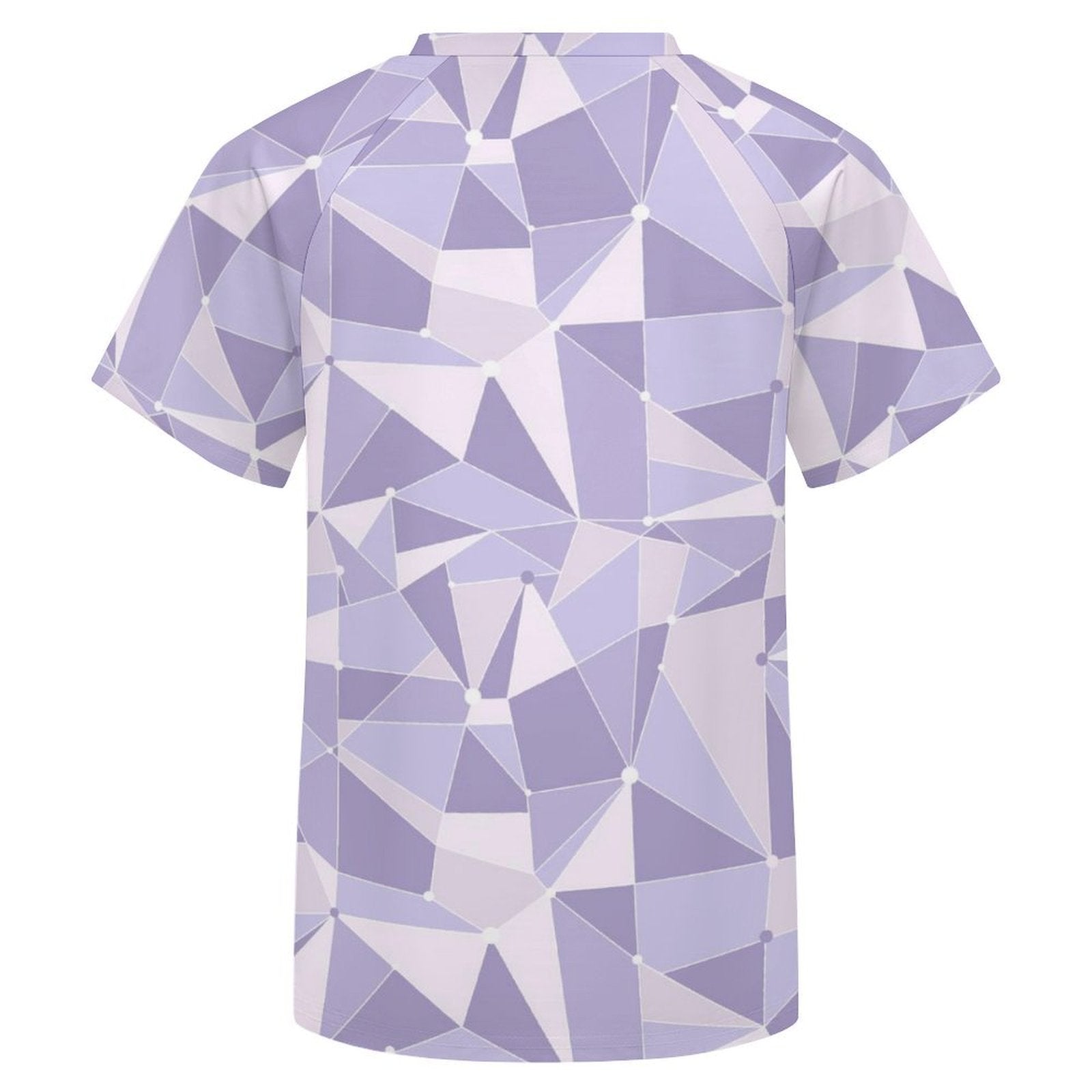 Purple Wall Women's All Over Print Raglan T-Shirt - Ambrie