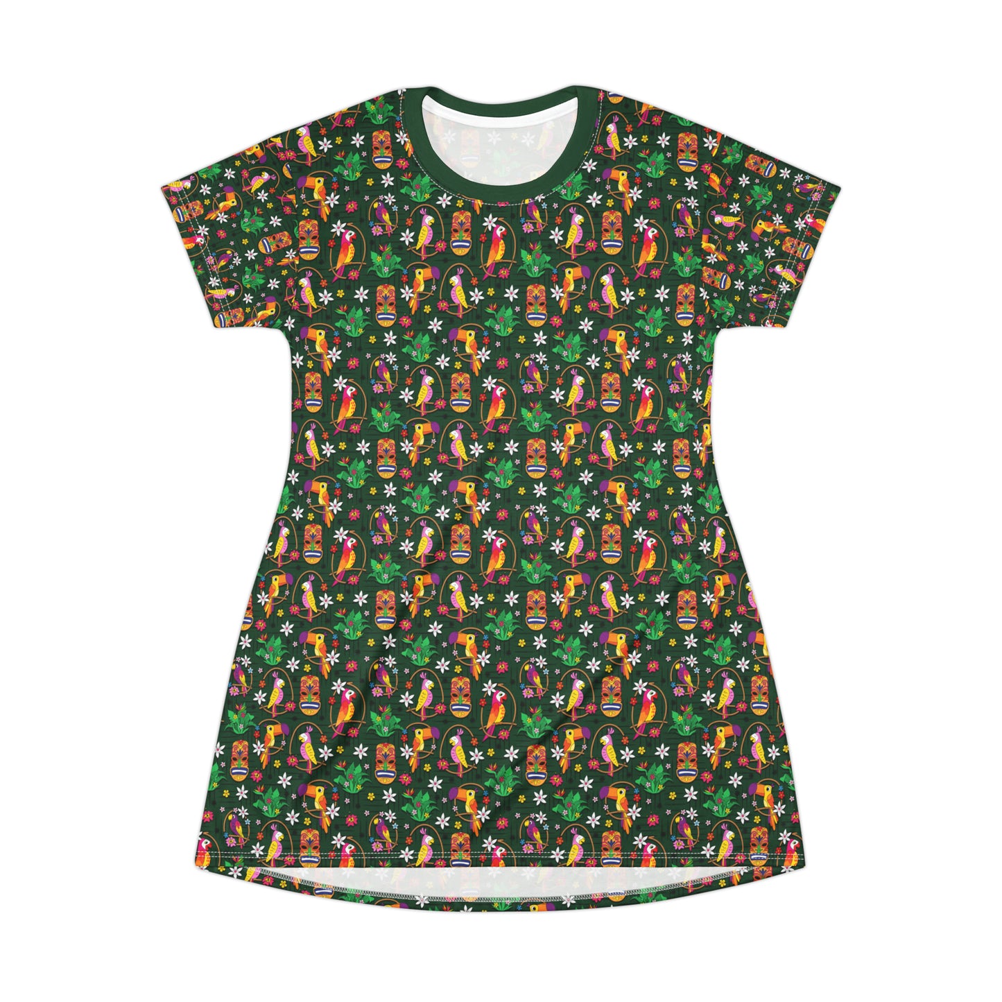 Tropical Hideaway T-Shirt Dress