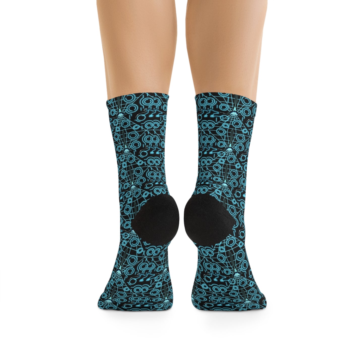 Disney Tron Neon Bikes Socks