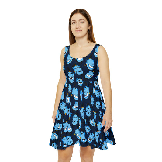 Disney Aladdin Friend Like Me Women's Skater Dress