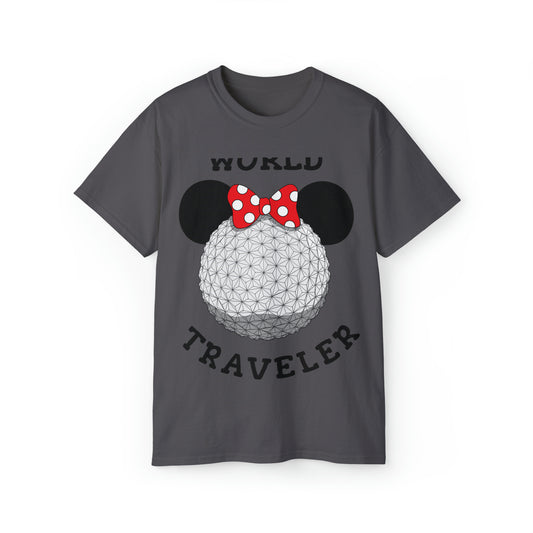 World Traveler Bow Unisex Graphic Tee