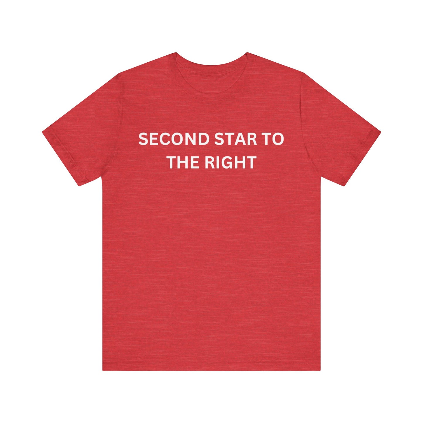 Second Star To The Right Unisex Jersey Short Sleeve Tee