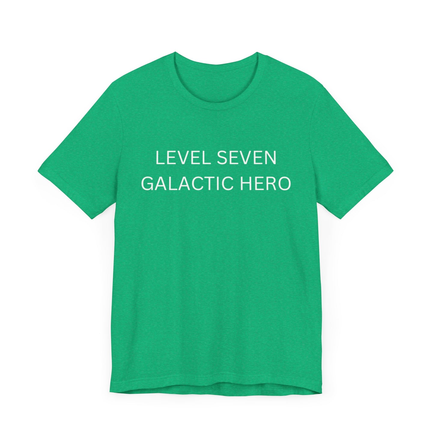 Level Seven Galactic Hero Unisex Jersey Short Sleeve Tee