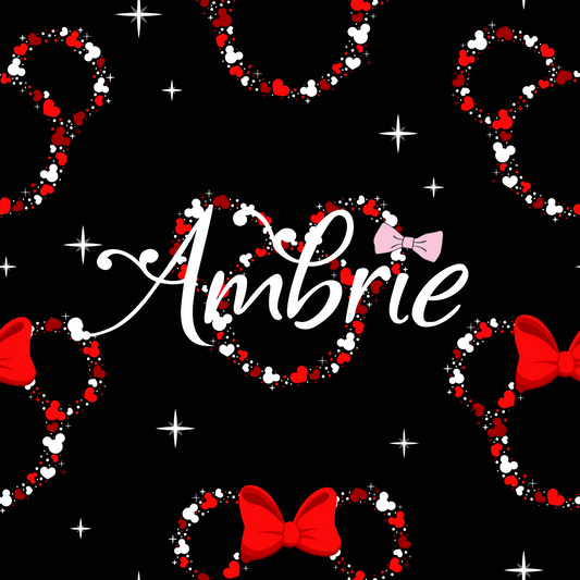 Valentine's Day Seamless Pattern, Magical Cartoon Seamless pattern, Fabric Sublimation