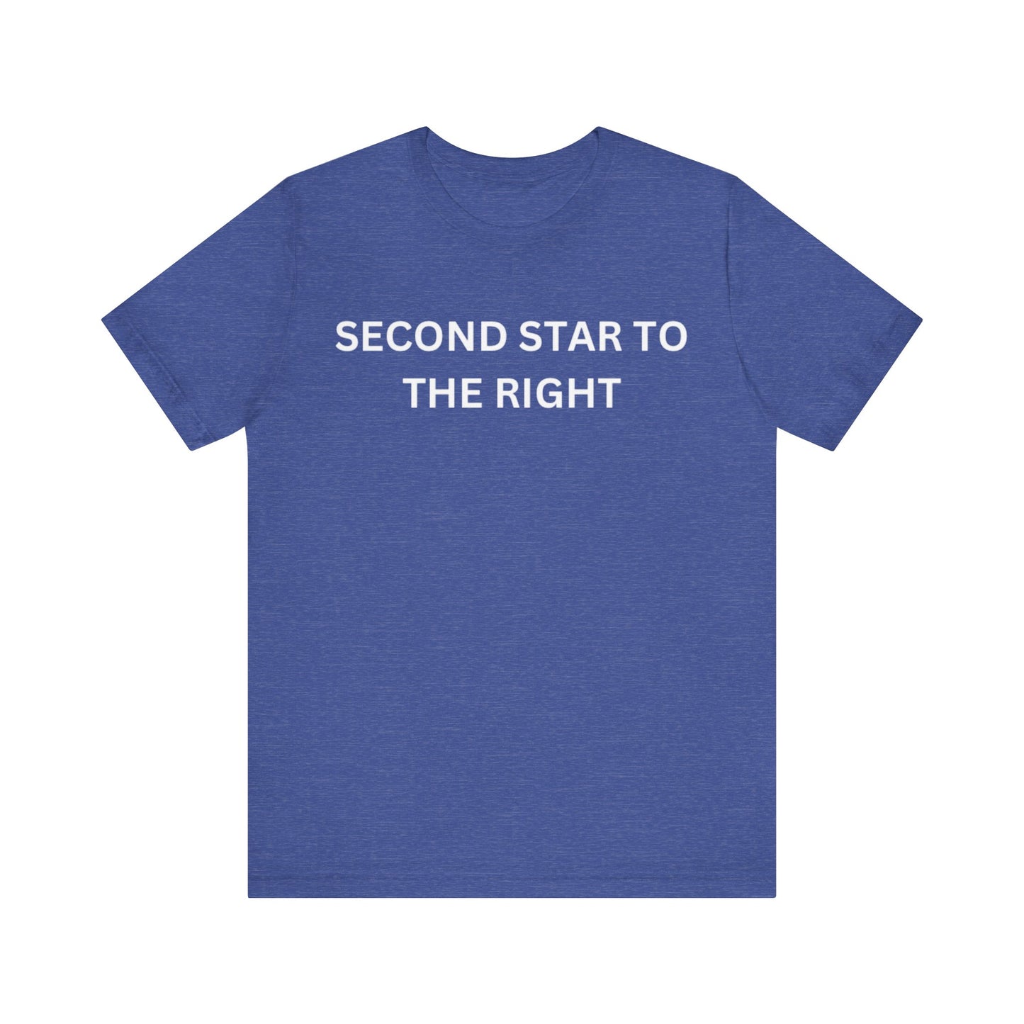 Second Star To The Right Unisex Jersey Short Sleeve Tee