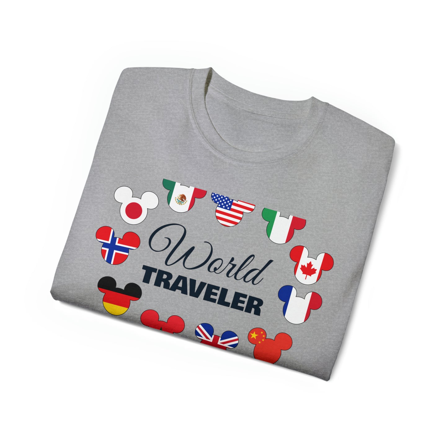 World Traveler Unisex Graphic Tee