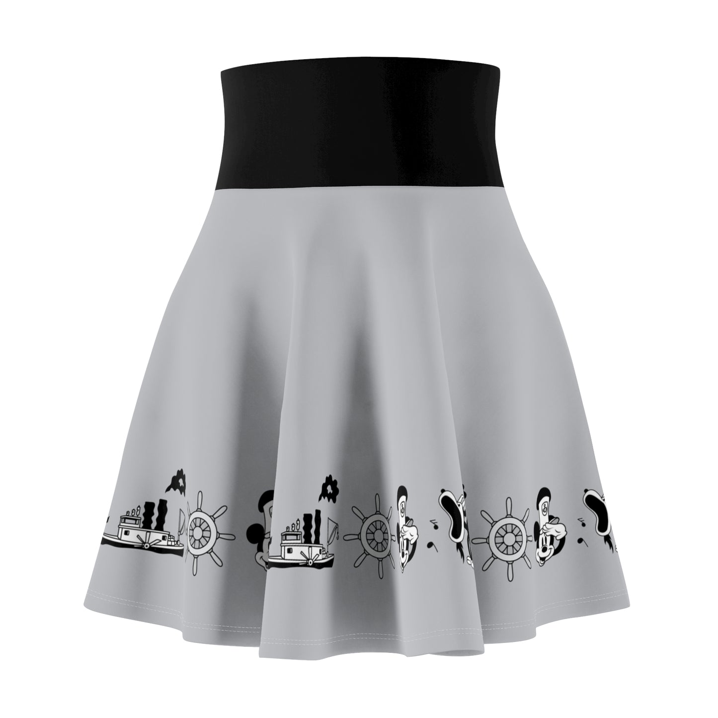 Steamboat Mickey Women's Skater Skirt