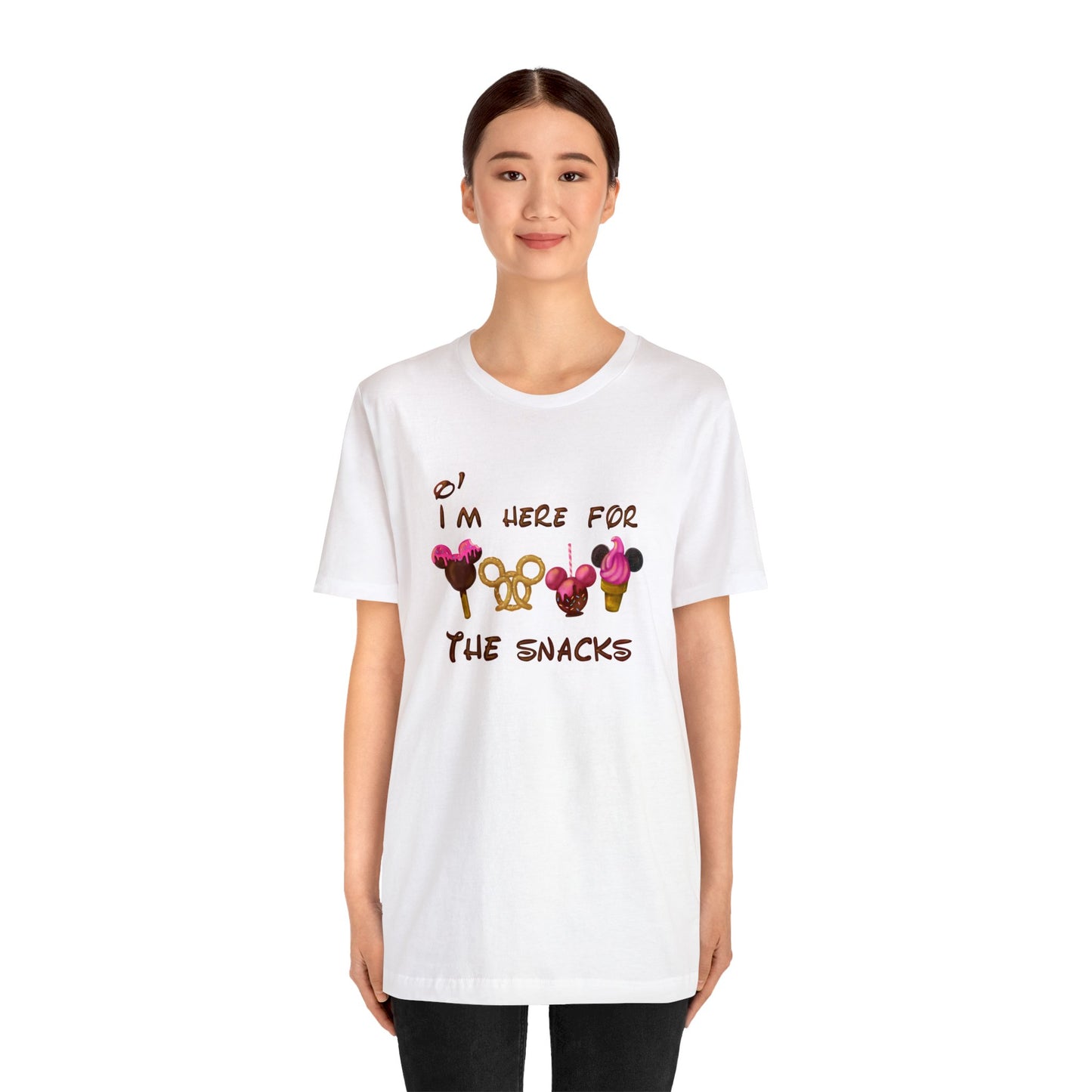 I'm Only Here For The Snack Unisex Graphic Tee