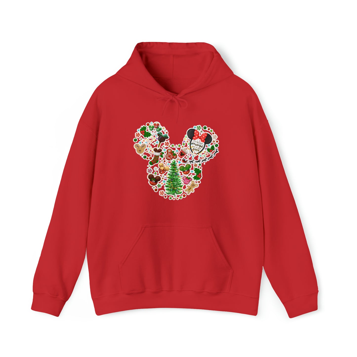 Magical Christmas Time Unisex Hooded Sweatshirt