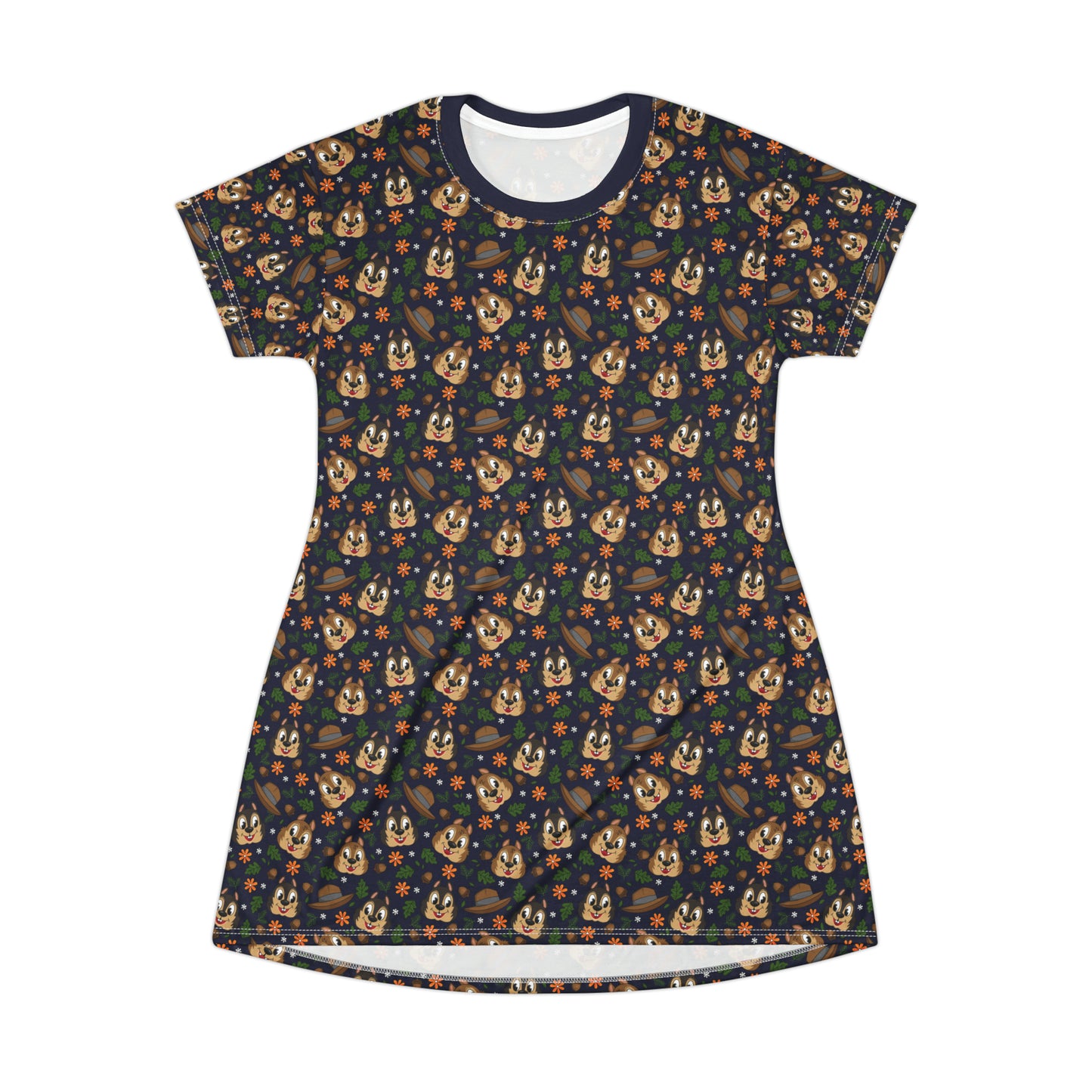 Chipmunks T-Shirt Dress