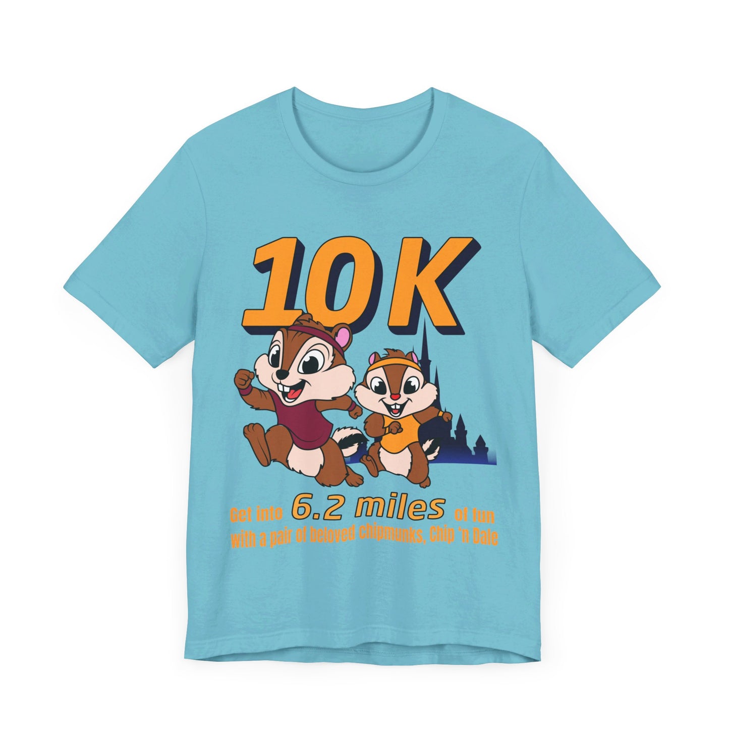 Chip And Dale 10K Unisex Graphic Tee