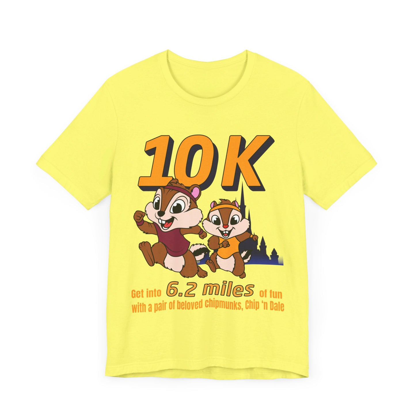 Chip And Dale 10K Unisex Graphic Tee