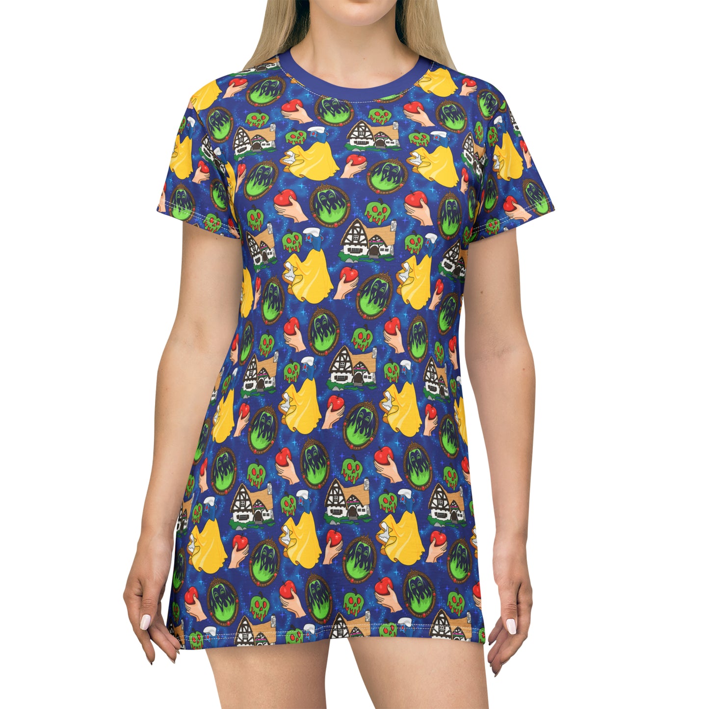 Disney Snow White Magic Mirror On The Wall T-Shirt Dress