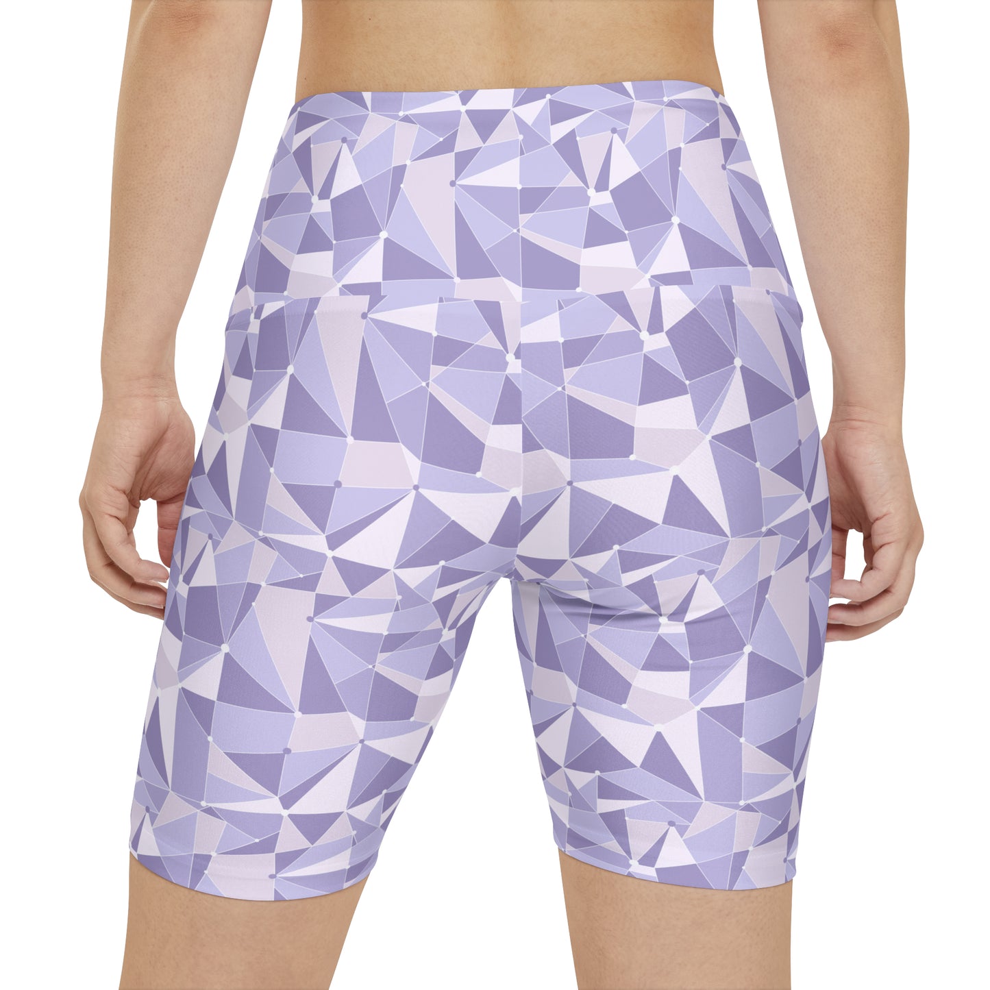 Purple Wall Women's Athletic Workout Shorts