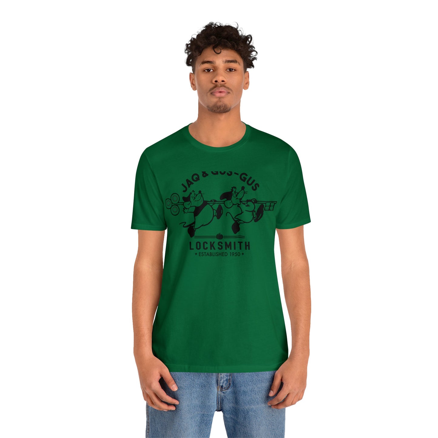 Jaq And Gus-Gus Unisex Graphic Tee