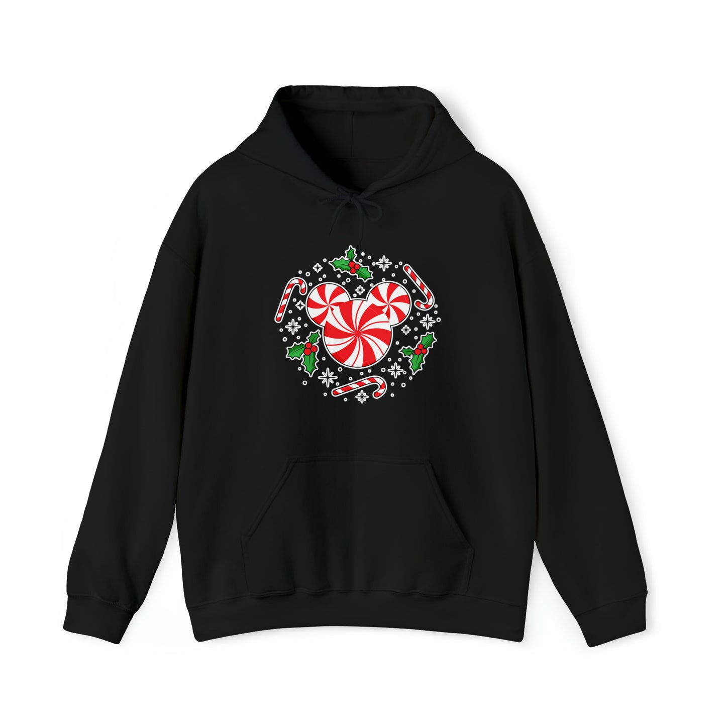 Peppermint Candy Unisex Hooded Sweatshirt