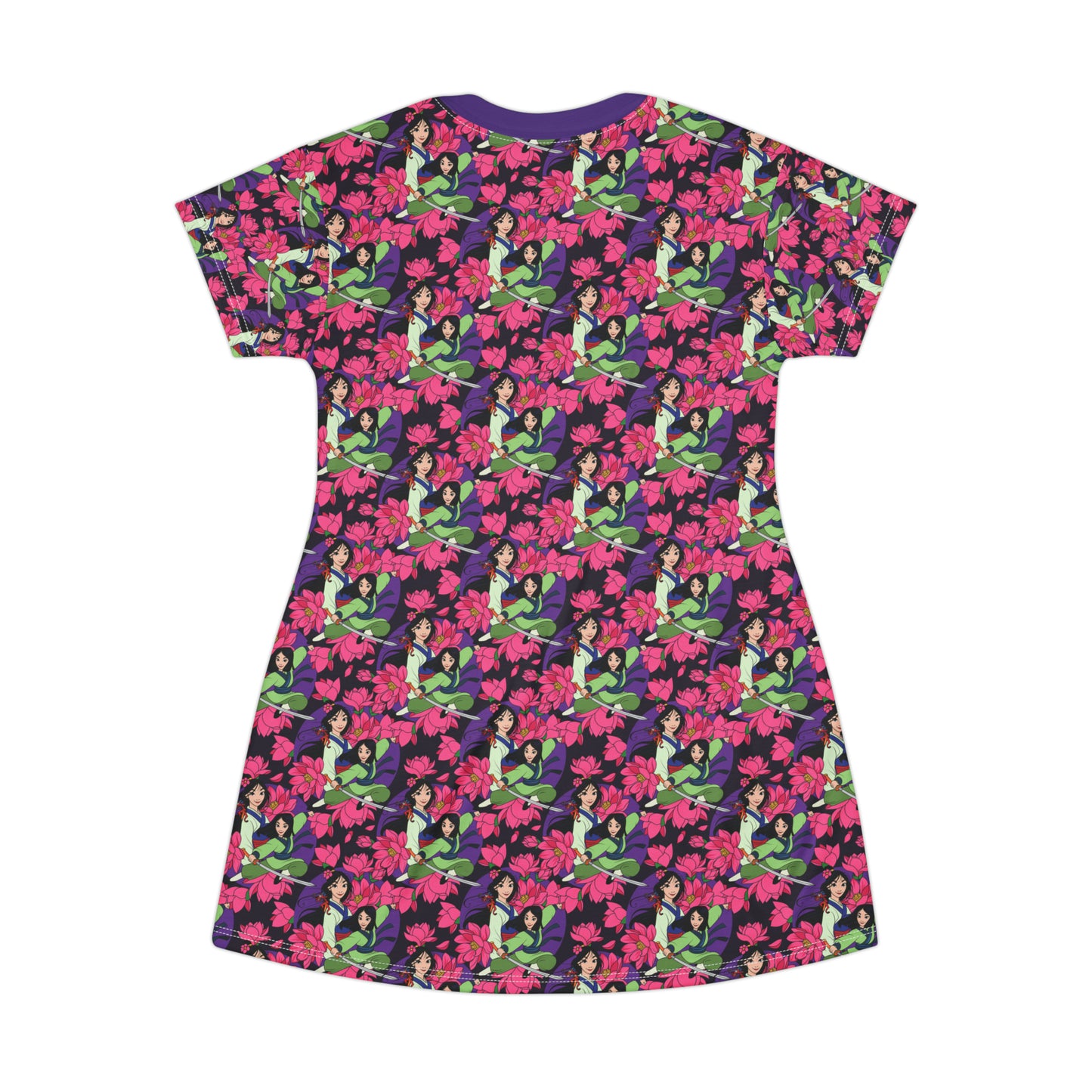 Disney Mulan Blooming Flowers T-Shirt Dress