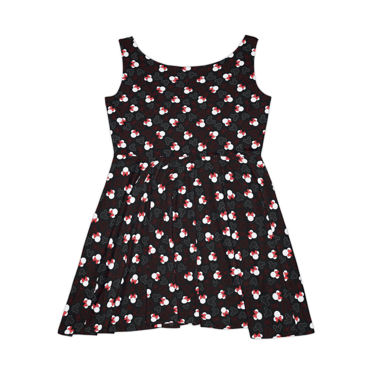 Mickey And Minnie Dots Women's Skater Dress