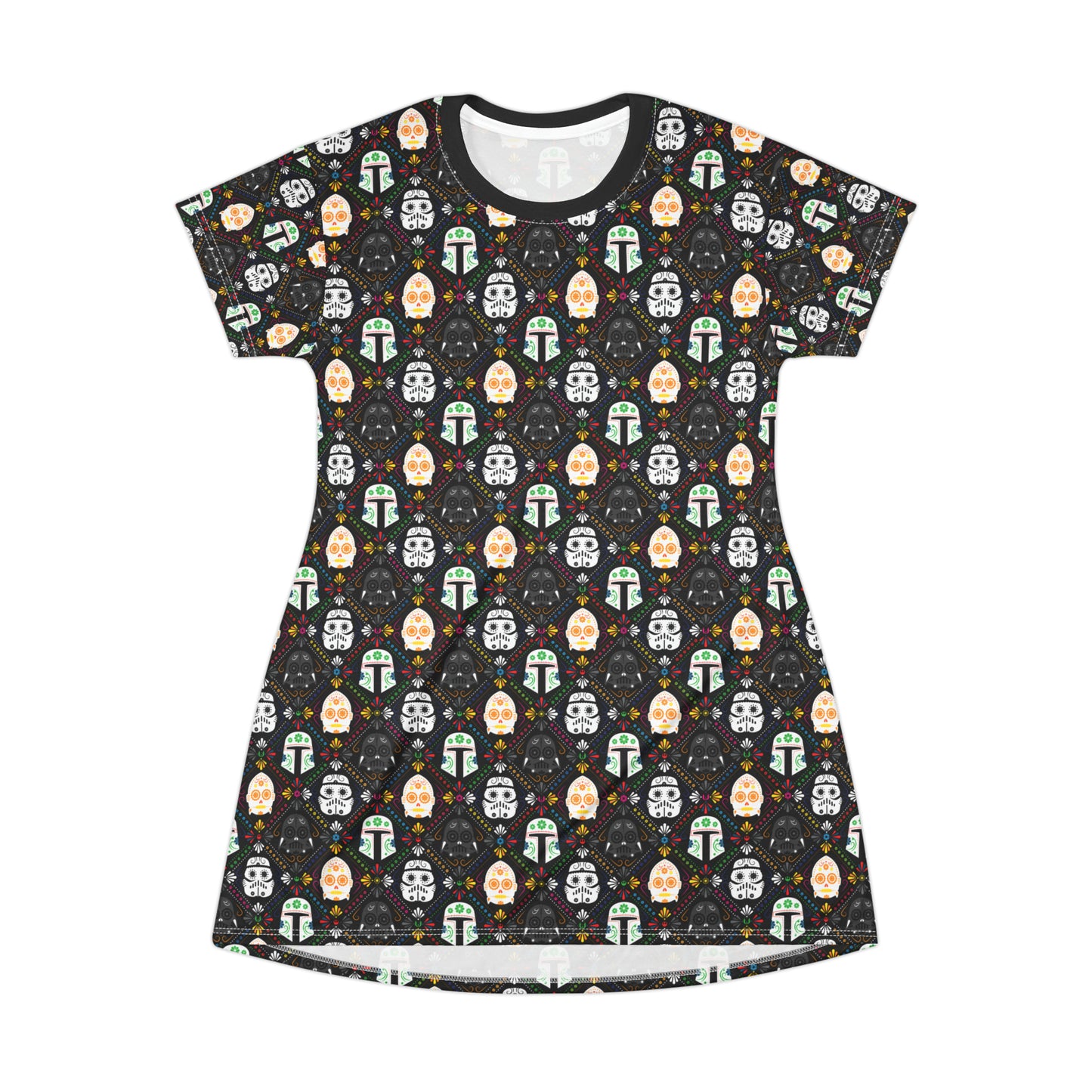 Star Wars Colorful Galactic T-Shirt Dress