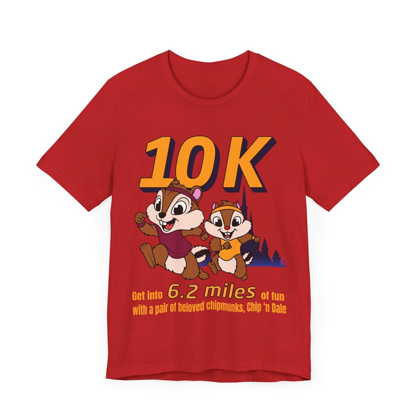 Chip And Dale 10K Unisex Graphic Tee