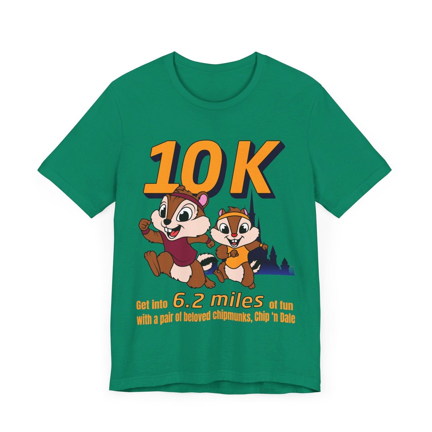 Chip And Dale 10K Unisex Graphic Tee