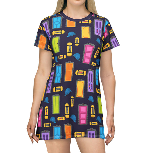 Scare Because We Care T-Shirt Dress