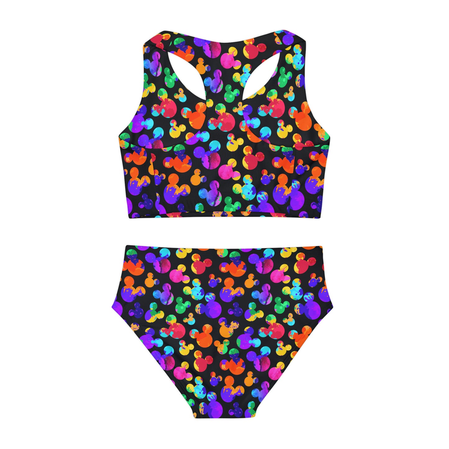 Watercolor Girls Two Piece Swimsuit