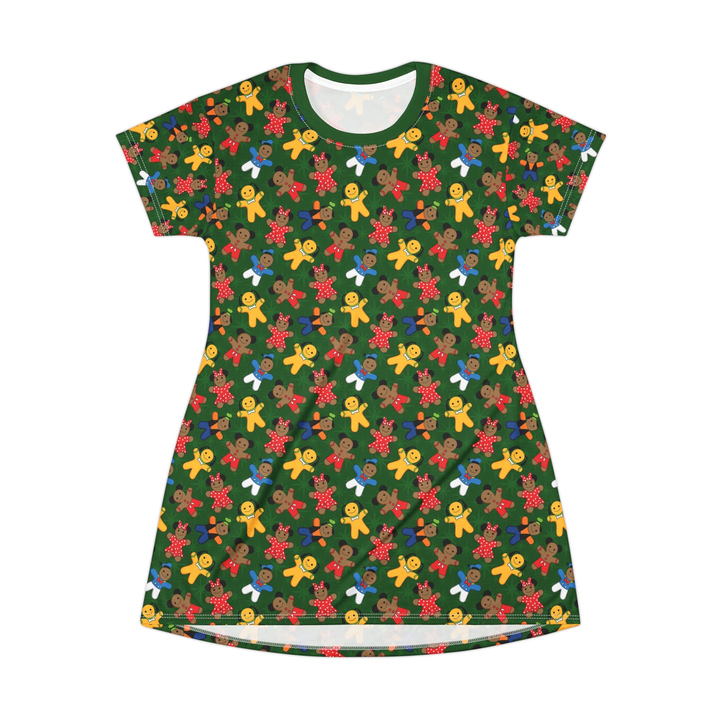 Christmas Cookies T-Shirt Dress