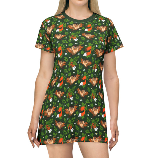 Disney Fox And The Hound Friends Forever T-Shirt Dress