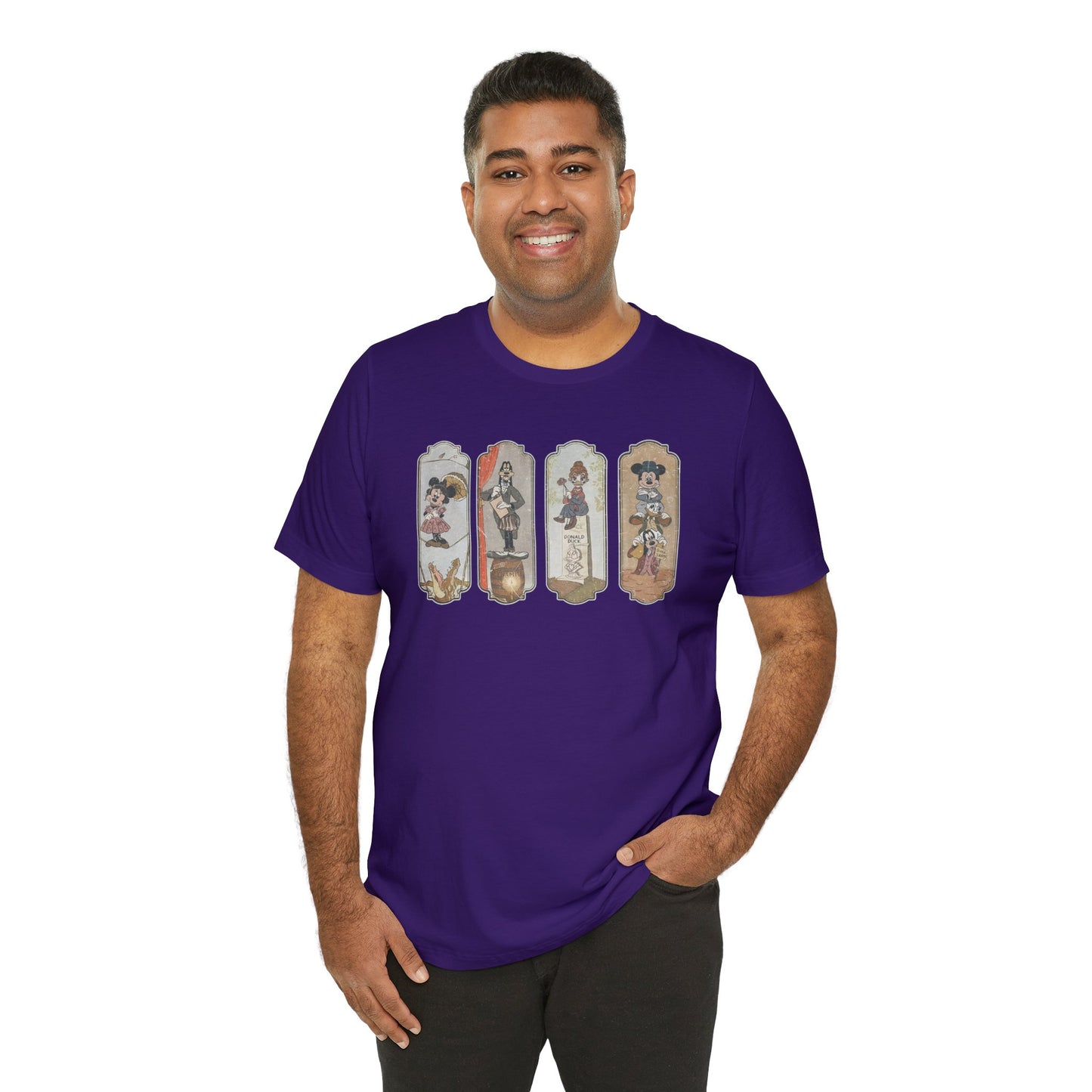 Haunted Mansion Mickey Unisex Graphic Tee - Multiple Colors