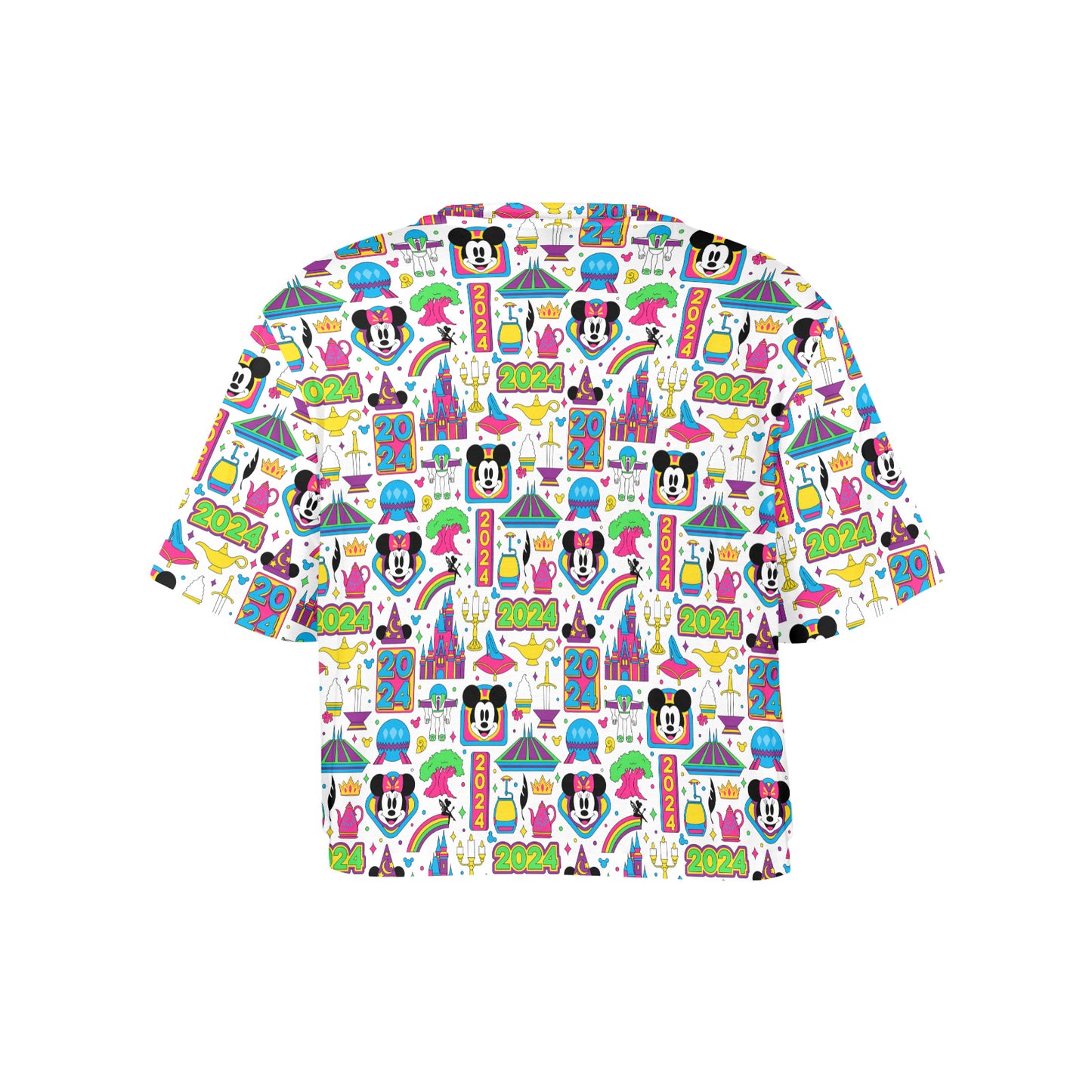 Disney 2024 Women's Cropped T-shirt