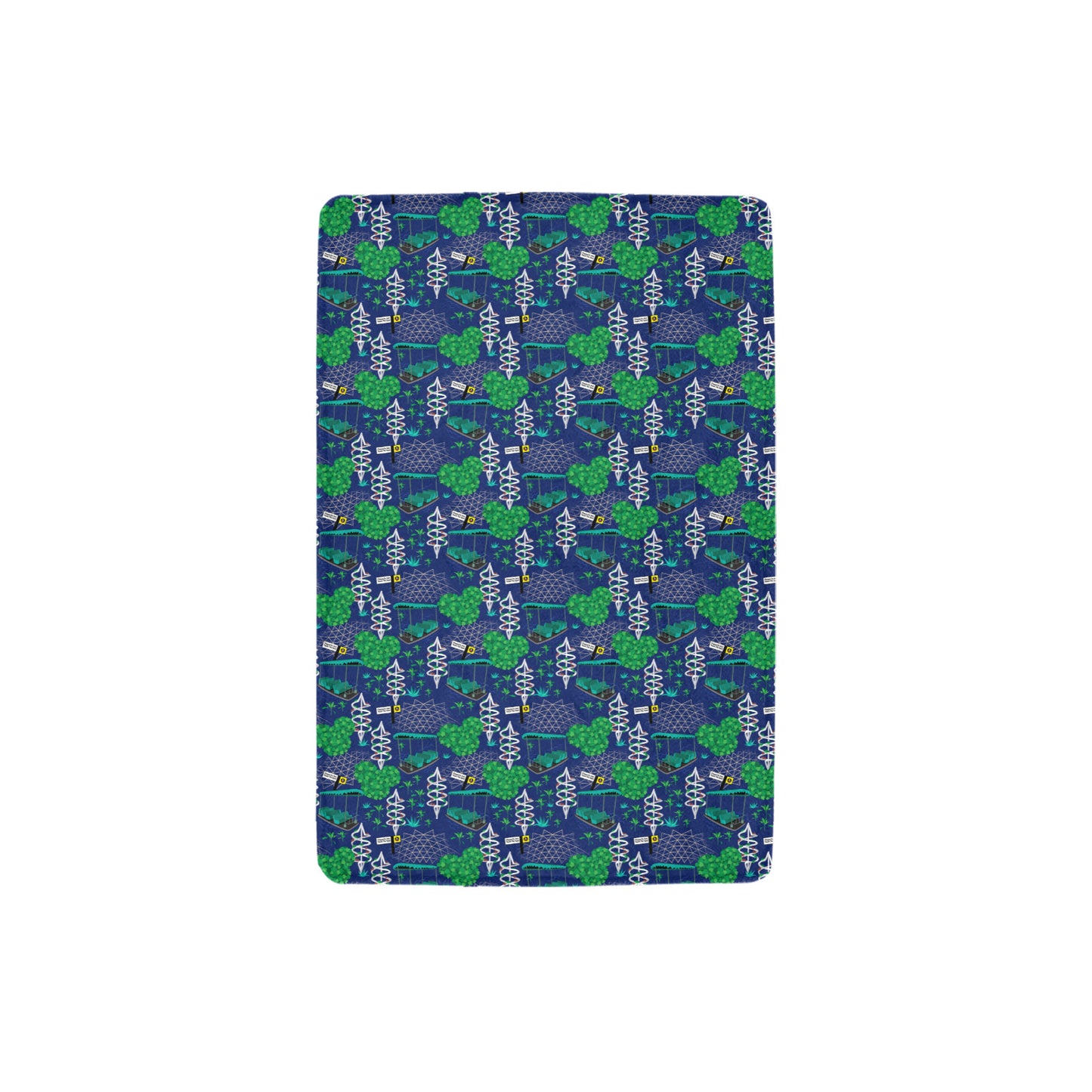 Living With The Land Ultra-Soft Micro Fleece Blanket 32"x48"