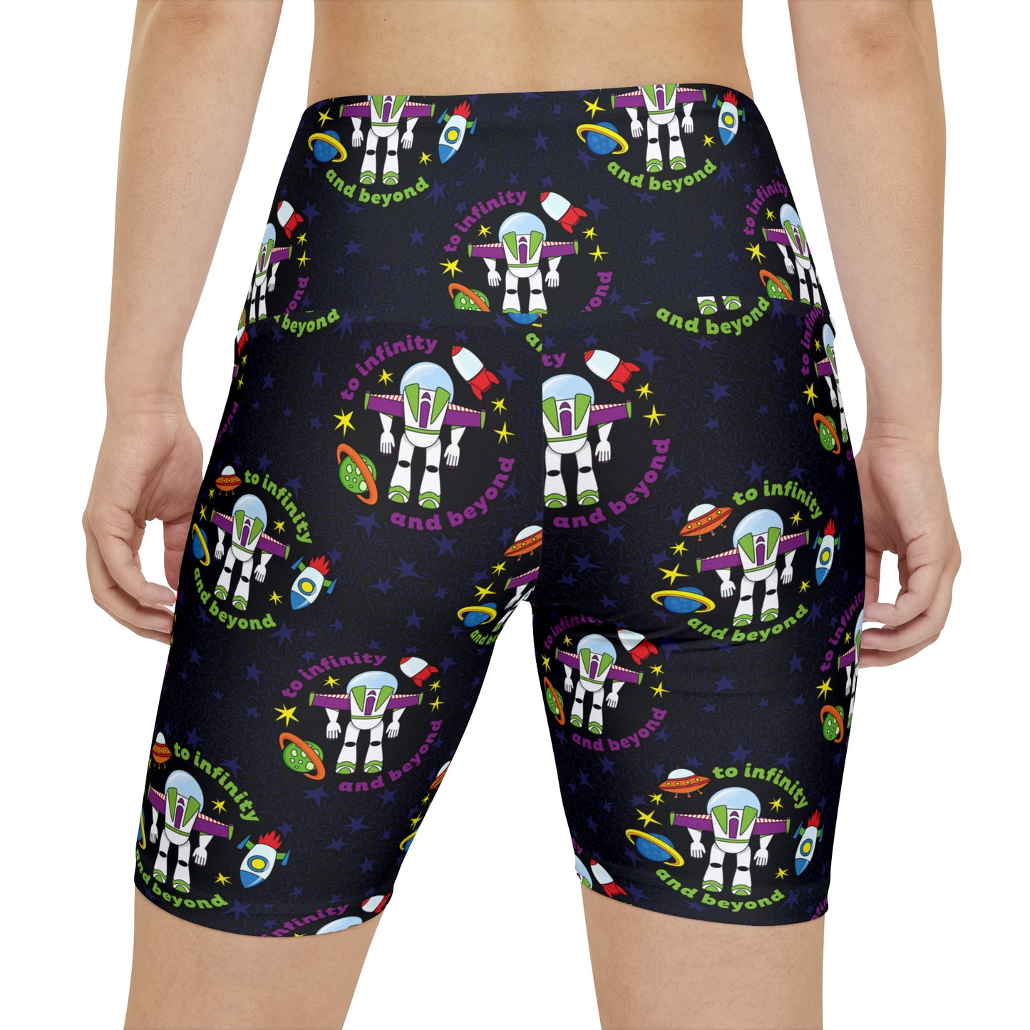 To Infinity And Beyond Women's Athletic Workout Shorts