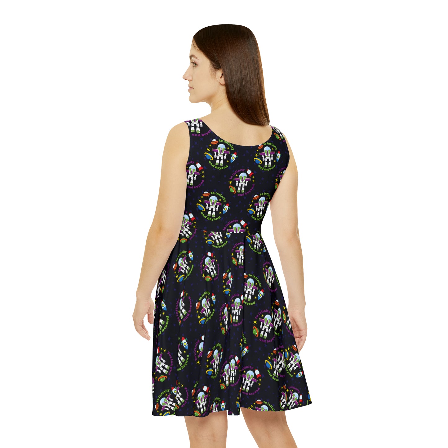 To Inifinity And Beyond Women's Skater Dress