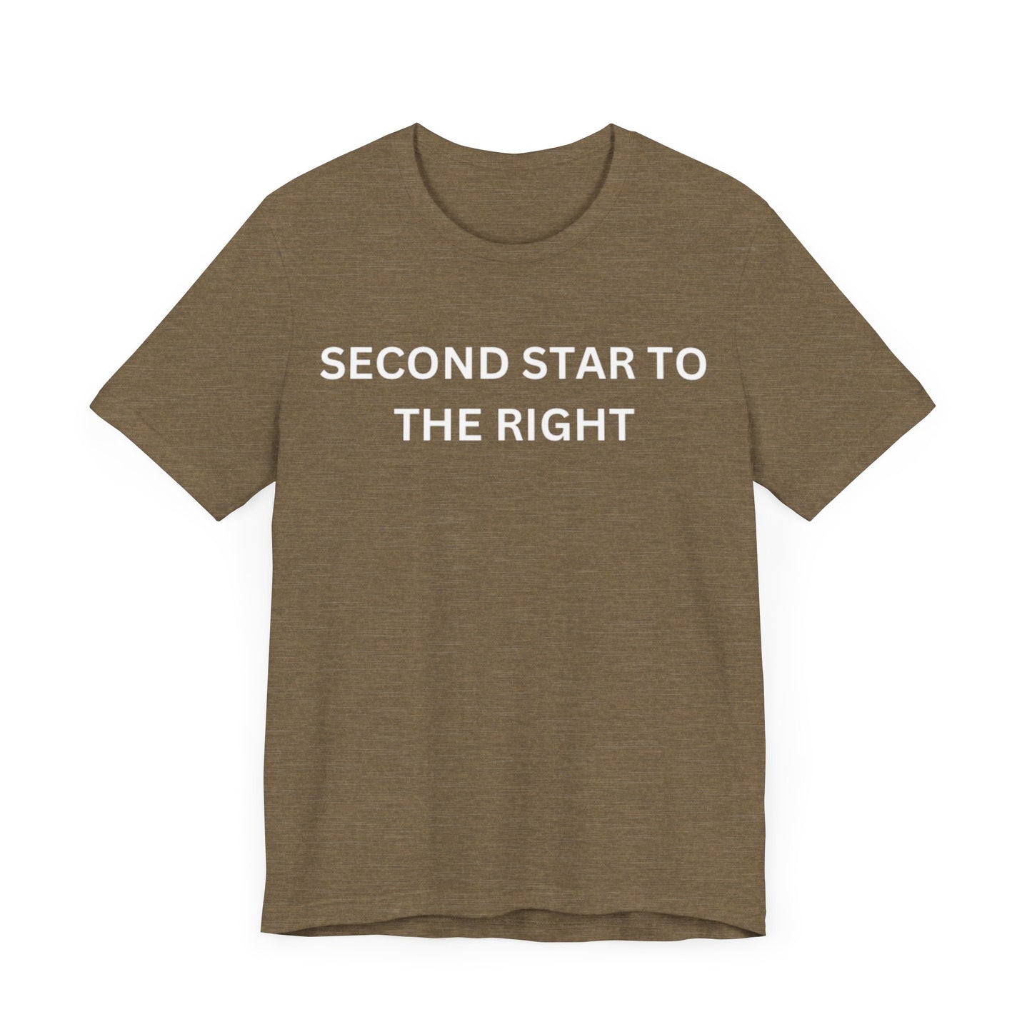 Second Star To The Right Unisex Jersey Short Sleeve Tee