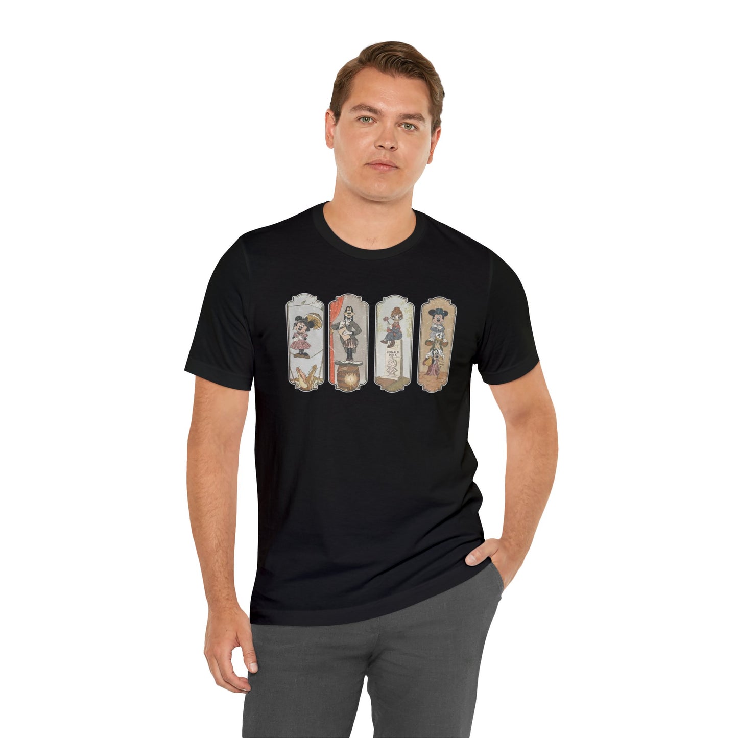 Haunted Mansion Mickey Unisex Graphic Tee - Multiple Colors