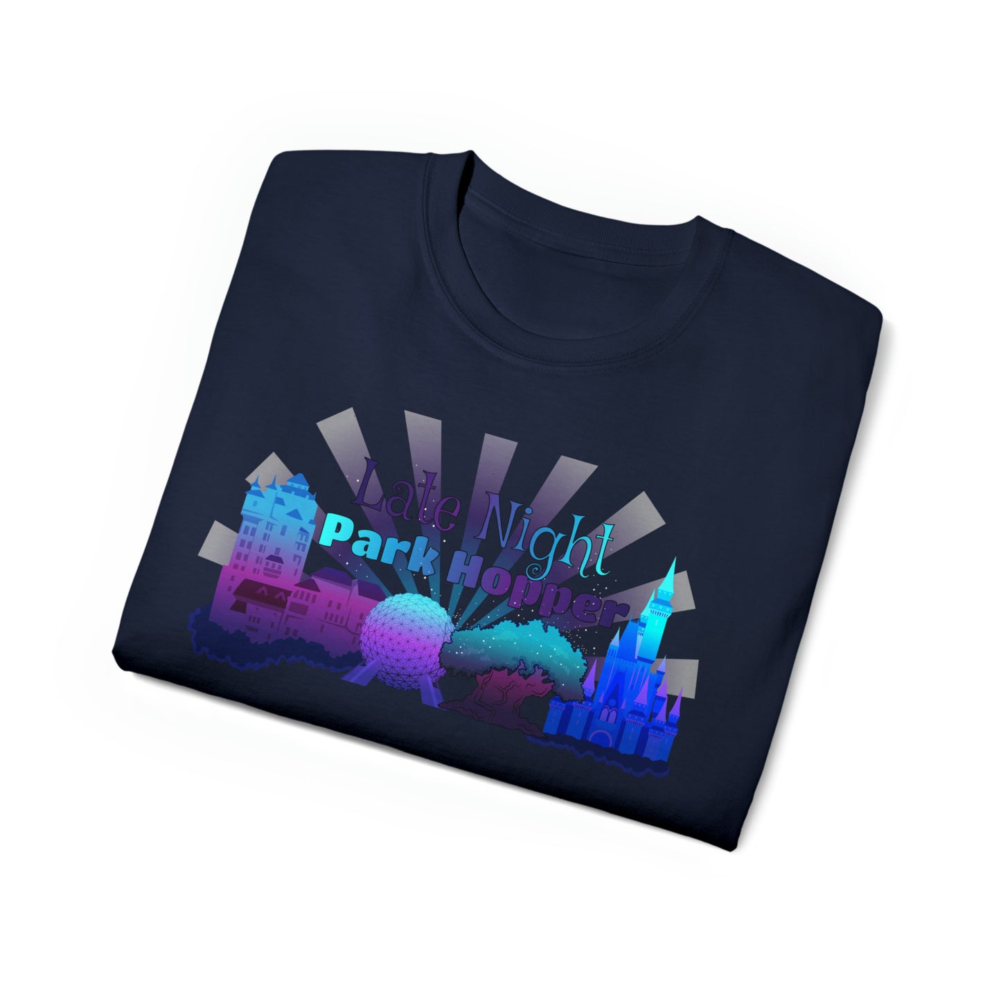 Late Night Park Hopper Unisex Graphic Tee