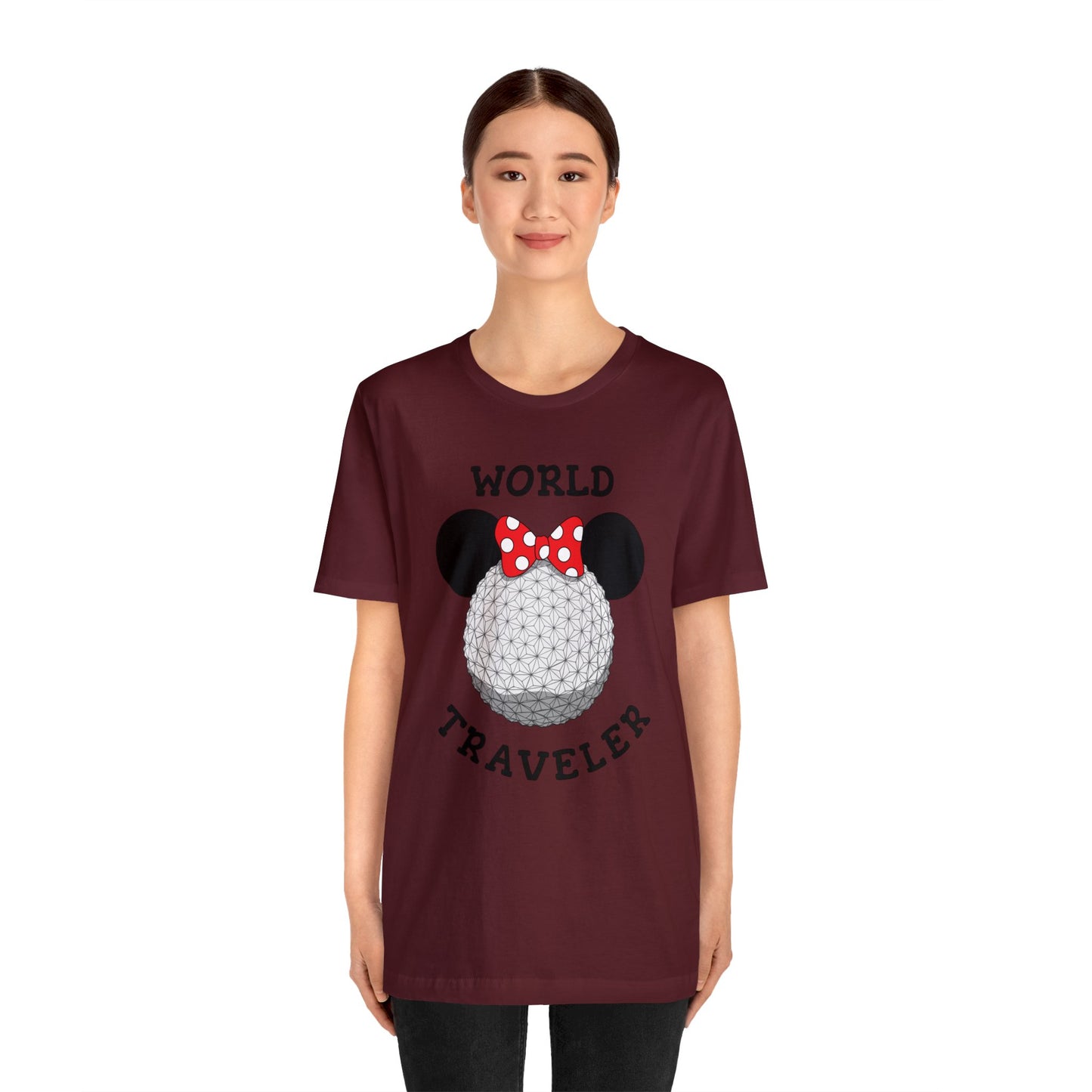 World Traveler Bow Unisex Graphic Tee