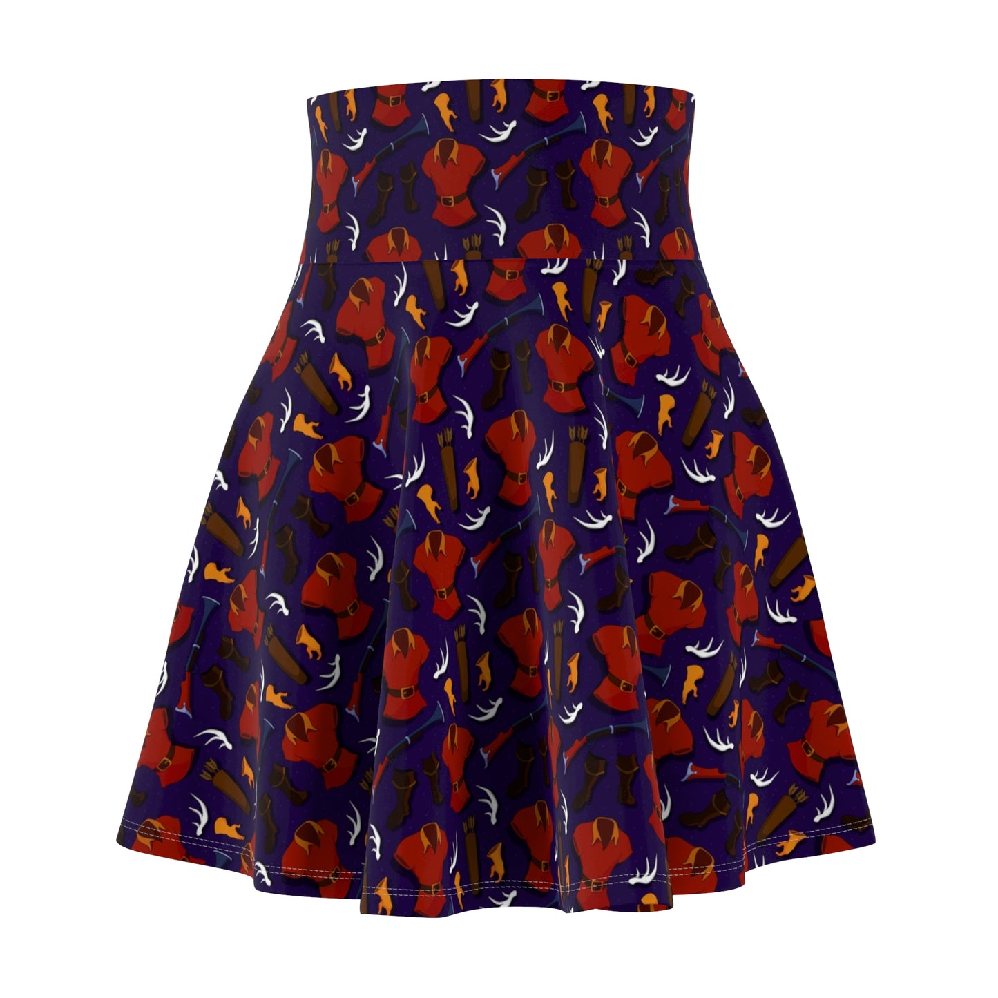No Man In Town Half As Manly Women's Skater Skirt